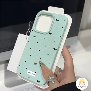 เปลือกโทรศัพท์ลายจุดแฟชั่นหรู น่ารัก เคสไอโฟน17 เหมาะสำหรับ IPhone 15 17 13 16 12 14 11 Pro Max XR X XS Max 7 8 16 Plus