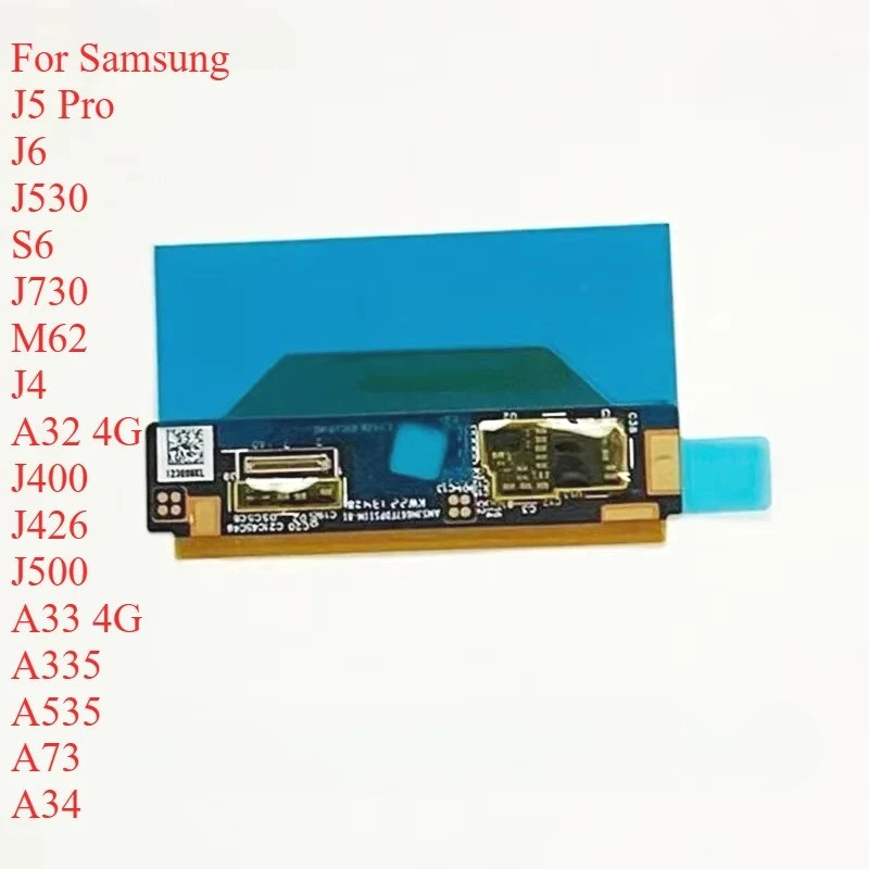 5pcs LCD หน้าจอสัมผัสภาพ Flex สําหรับ Samsung Galaxy A34 J6 J530 S6 J730 M62 J4 A32 5G J400 A426 A33
