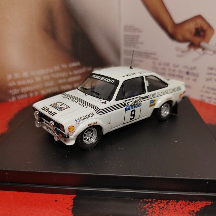 Trofeu Ford Mk.II WRC 1977 Rally Championship UK Station Vatani 1/43 Trofeu Ford Escort Mk.II WRC 19