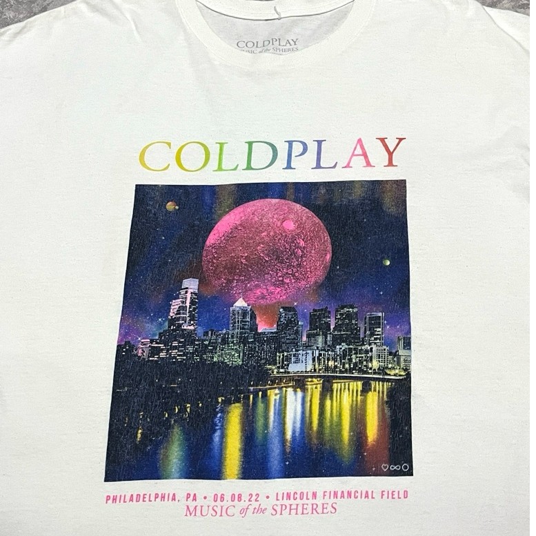 เสื้อยืด Coldplay***
