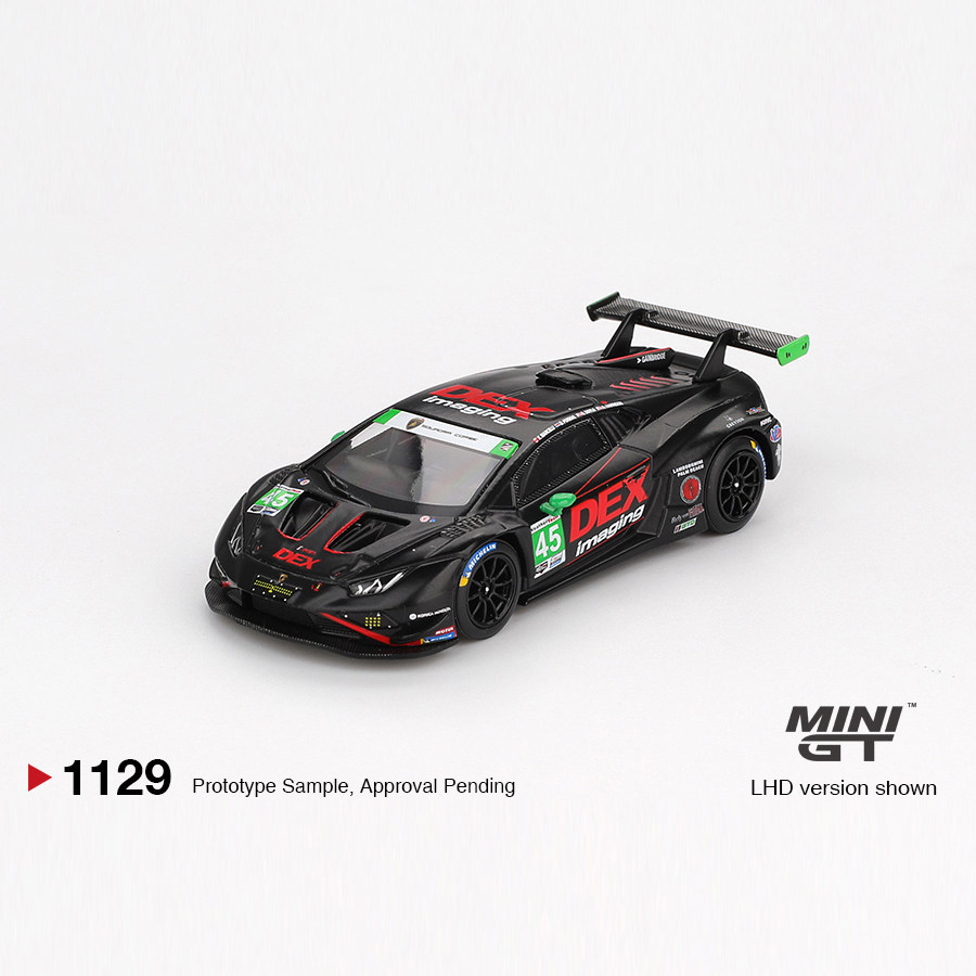 [Ready Stock Hot Sale] Ready Stock MINIGT 1: 64 Lamborghini Calf GT3 EVO2 #45合金汽车模型#1129