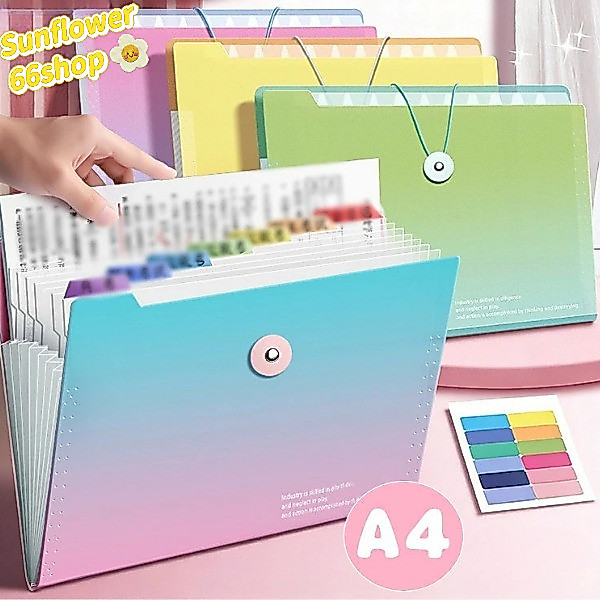 Sunflower66 กระเป๋าเอกสาร กระเป๋าใส่เอกสาร 5/12ช่อง