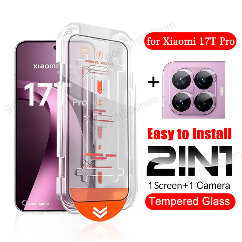 Xiaomi 17T ProกระจกนิรภัยสําหรับXiaomi 17T 17 Pro Max 17 Ultra Max 15 15T Pro POCO C81 Pro C85X C85 