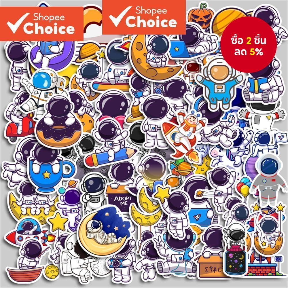 น่ารักนักบินอวกาศ ข รุ่นสติกเกอร์ 83 ชิ้น ทําเอง คอมพิวเตอร์ วาชิ สมุดสติกเกอร์กันน้ํานักเรียนเครื่องเขียนศิลปะงานฝีมื