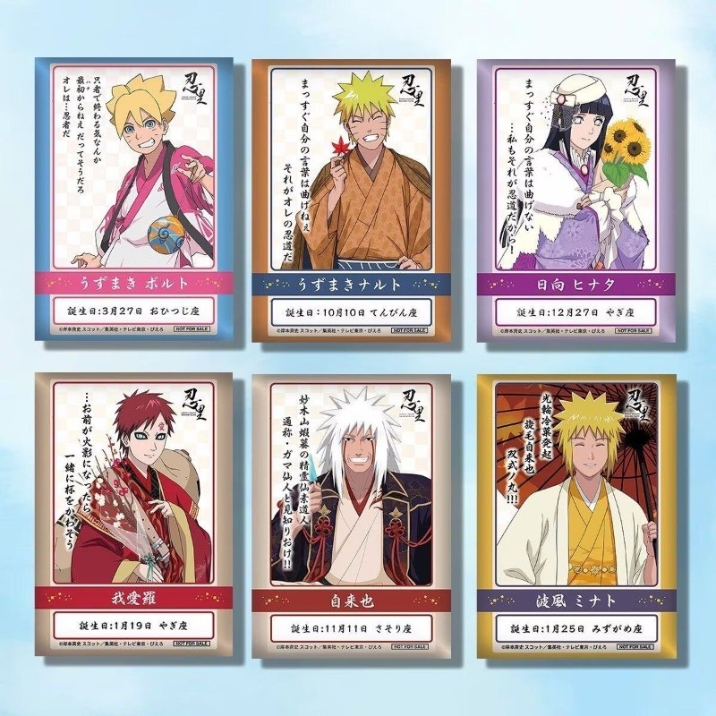 Naruto Action & Toy Figures วันเกิดโพลารอยด์การ์ด Hya Hinata Hobby & Collectibles ของเล่น Uchiha Obi