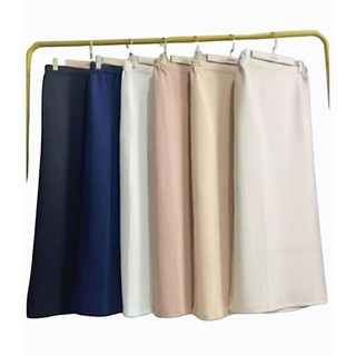 Rok Span Scuba Kantor Kerja Wanita Panjang Premium / Rok kerja / rok span panjang