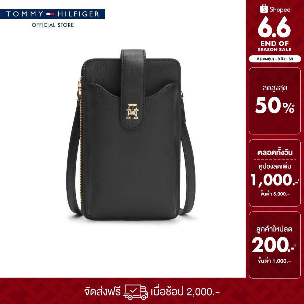 [ลดเพิ่ม 25% โค้ด T3JUNM3R3Y26] Tommy Hilfiger กระเป๋า ผู้หญิง รุ่น AW0AW18137 BDS - สีดำ