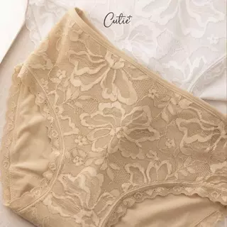 [Cutieplus] กางเกงในแต๊บสาวสอง รุ่นลูกไม้เต็มก้น Lace me Collection (CP24)