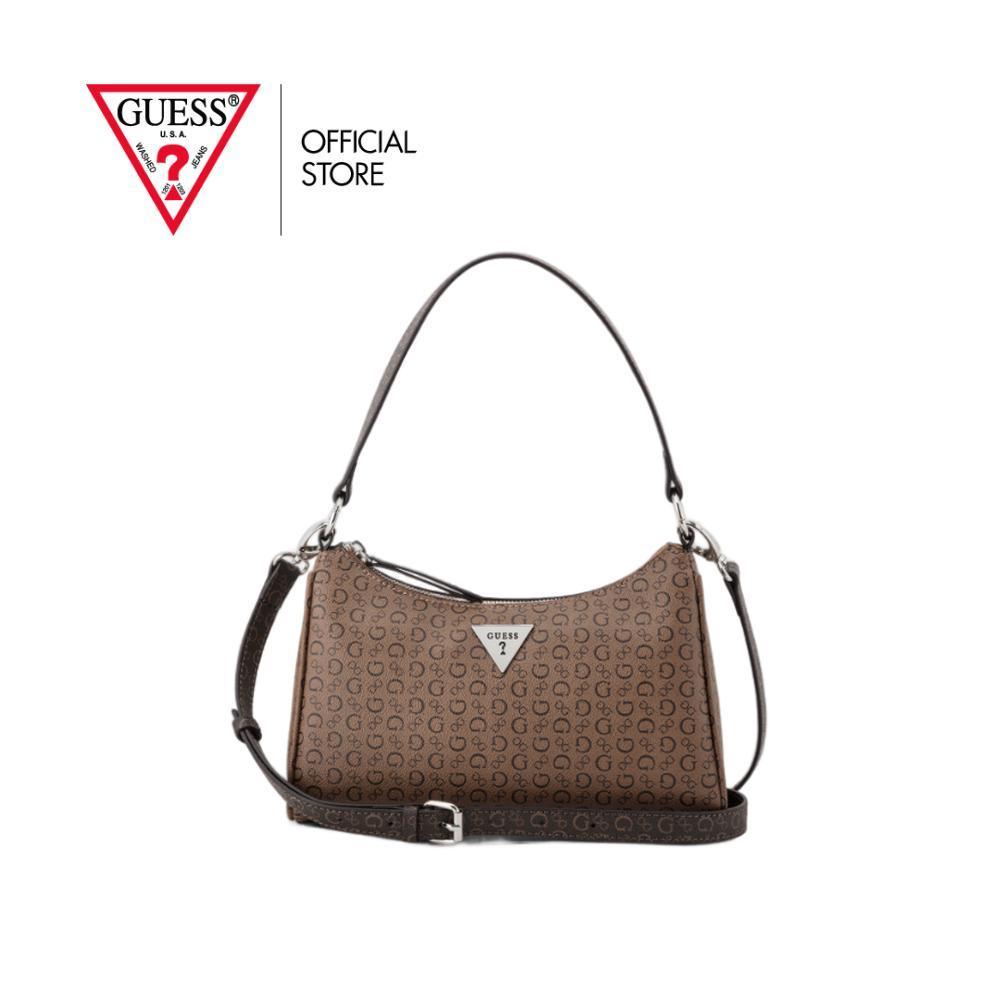 กระเป๋า Guess รุ่น SV189569 JILLIAN MINI TOP ZIP สีน้ำตาล