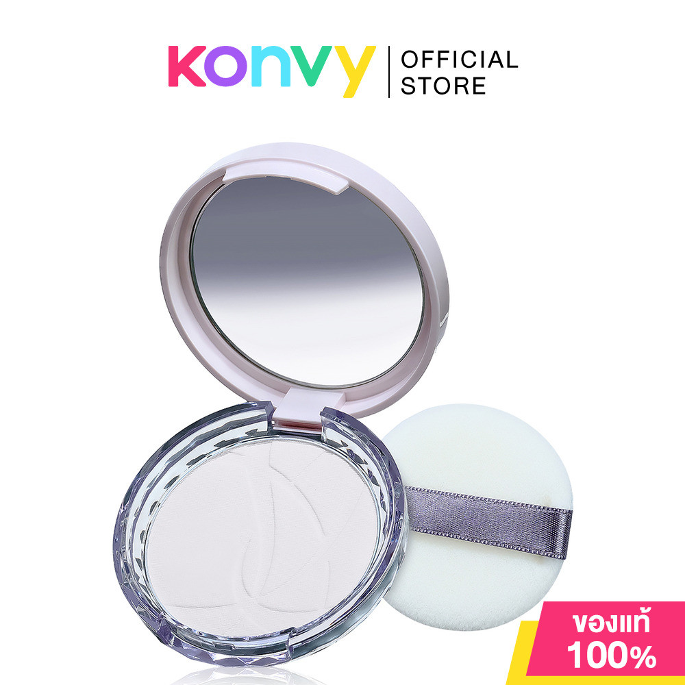 Cezanne Poreless Fix Powder 11g #CL Clear เซซานน์ แป้งพัฟเนื้อเนียนละเอียด.