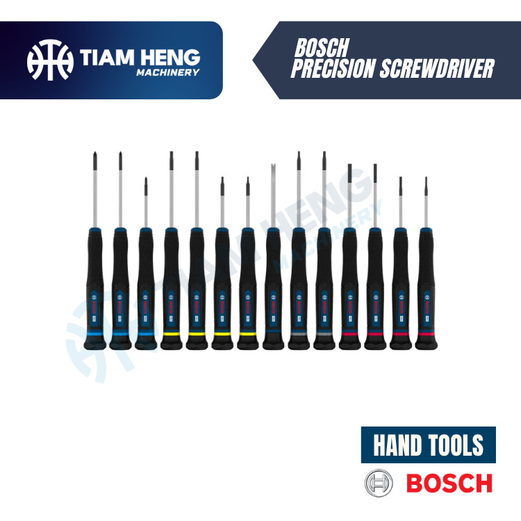 BOSCH PRO PRECISION SCREWDRIVER PH/SL/TX/TH/H SET 14 ชิ้น/กล่อง