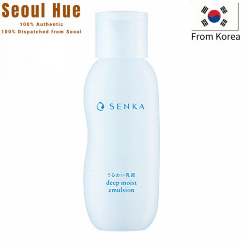 Senka Deep Moist Emulsion 150ml - Plump Hydration for Soft, Radiant Skin