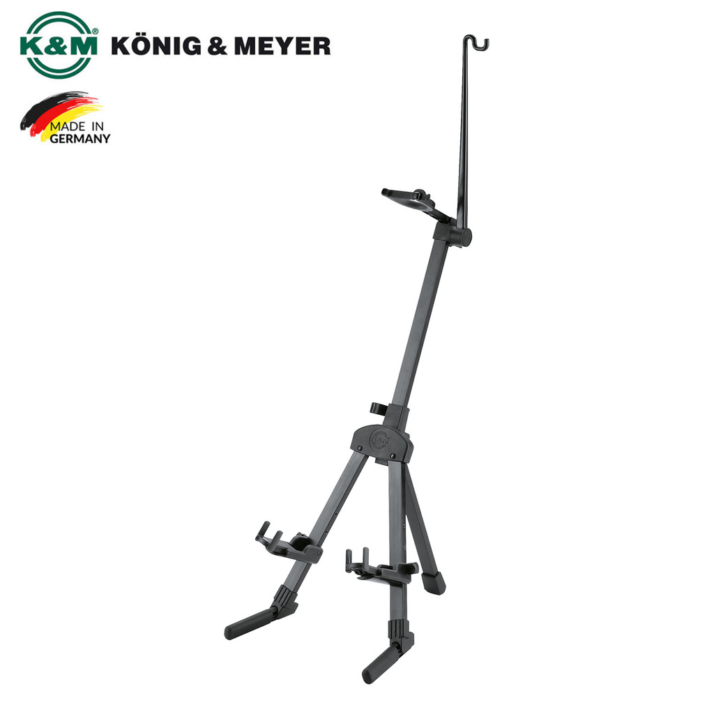 K&M® 15530 Violin Stand ขาตั้งไวโอลิน แบบฐาน 3 ขา ปรับความสูงได้ 36 - 57 ซม. ปรับขนาดแท่นวางได้ พับเก็บได้ (Model: 15530