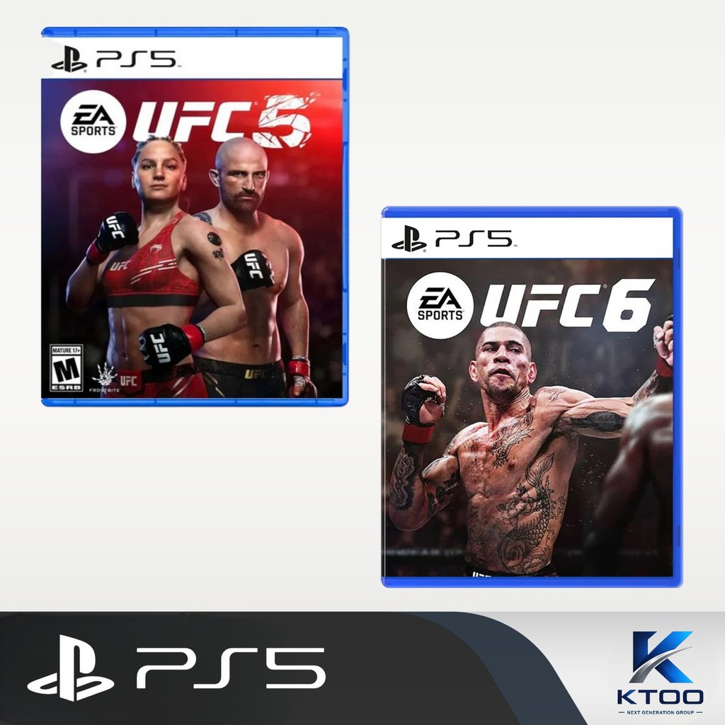 แผ่นเกม PS5 : UFC 6  EA SPORTS UFC 6📍(มือ1) (R3/ASIA) (ENG) (UFC 6 PS5) (UFC 5)