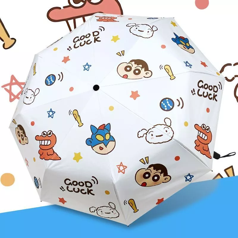 ร่มพับชินจัง ร่มกันแดดกันฝนลาย Crayon Shin-chan thumbnail 10