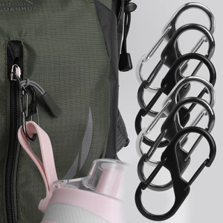 JoyTray ตะขอคาราบิเนอร์ ตัว S | แพ็ค 1 ชิ้น 50mm| DIY Carabiner ตะขอเซฟตี้ ห่วงกุญแจ ห่วงแขวนพร้อมตัวล็อค keychain