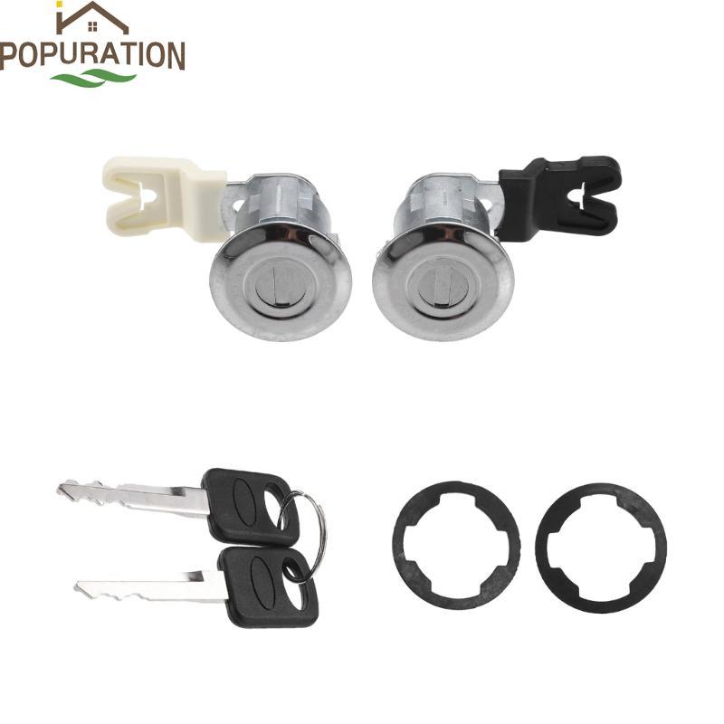 ป๊อป F6UZ1522050ซีบี F6UZ1522050AB ล็อคประตูกระบอกสําหรับ E150 E250 E350 F150 F250 F350 เอนชัวร์ Smo