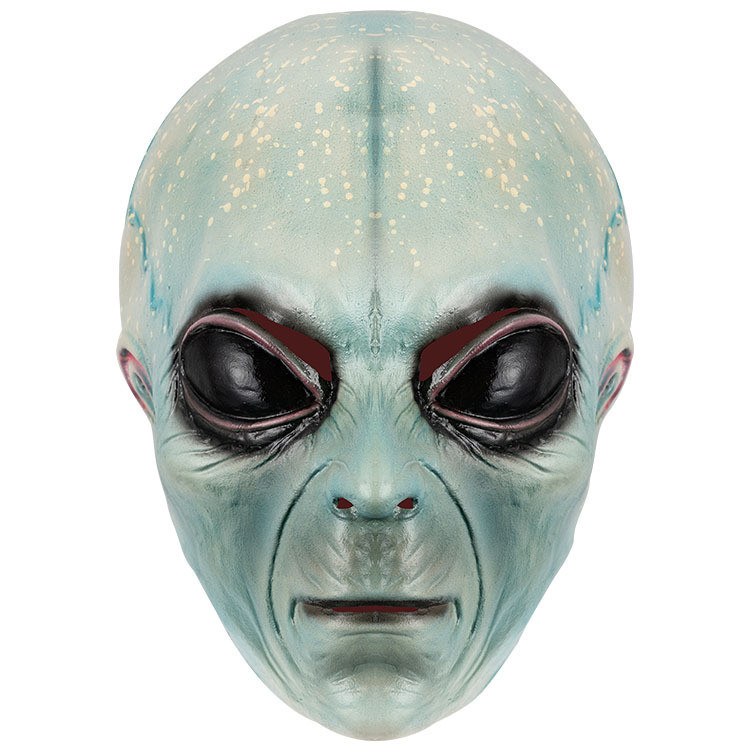 Alien Headgear หน้ากากตกแต่งฮาโลวีน วัสดุลาเท็กซ์ COS Bar Secret Room