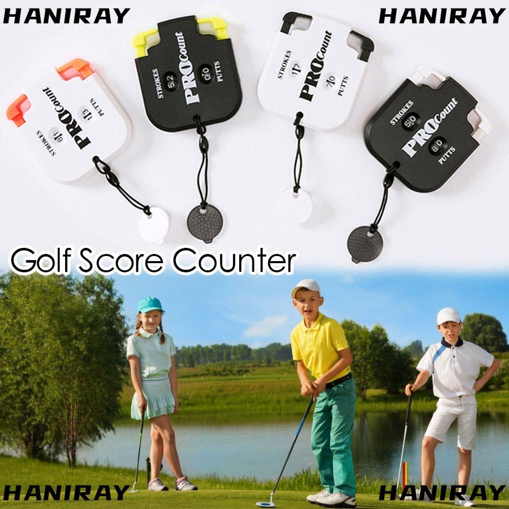 HANIRAY Golf Score Counter Outdoor Handy Mini Putt Score Counter