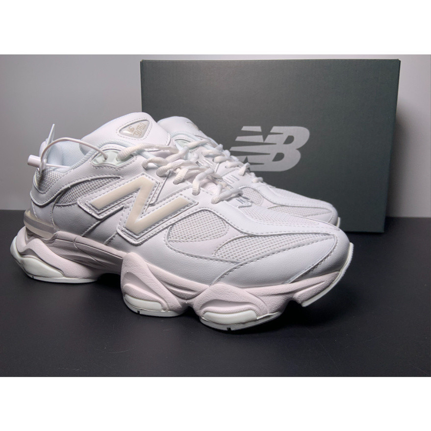 2024ใหม่ ราคาที่ดีที่สุดใหม่ 9060All White NB 9060รองเท้าวิ่ง u9060nrj