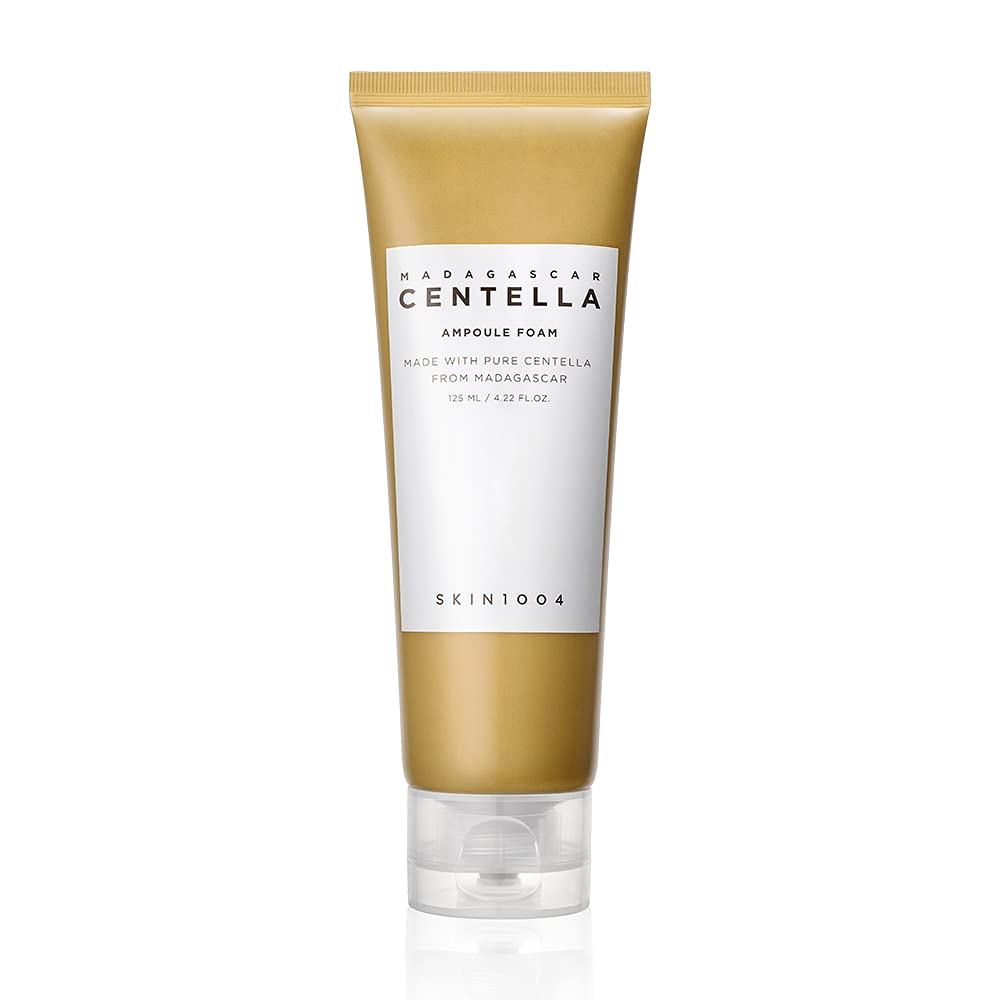 SKIN1004 Madagascar Centella Ampoule Foam, 4.23 fl.oz, Korean Face Cleanser & Makeup Remover with Ce