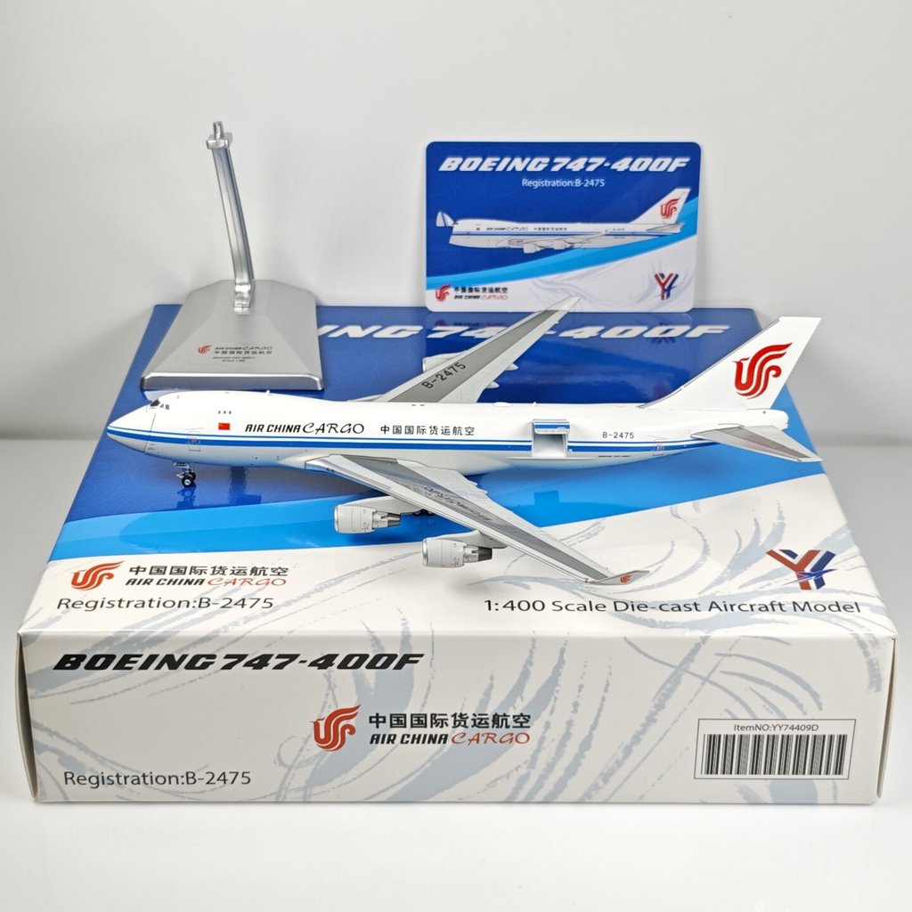 การประกันคุณภาพ - YY Wings 1: 400 China International Freight Airlines B747-400F B-2475 B-2476 Alloy