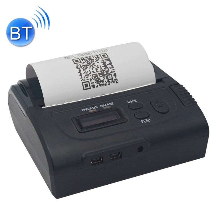พร้อมสต็อก POS-8002LD เครื่องพิมพ์ใบเสร็จความร้อน Bluetooth แบบพกพา
