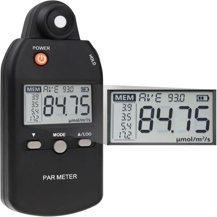 เครื่องวัดฟลักซ์เรืองแสงแบบพกพา Xtester-PAR355 ของแท้, เครื่องวัดวิทยุสังเคราะห์แสง, PPFD เครื่องวัด