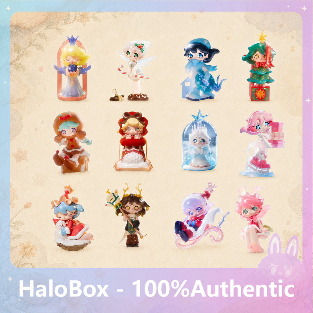 POPMART AZURA Warm Winter Christmas Series Mystery Box เครื่องประดับของแท้