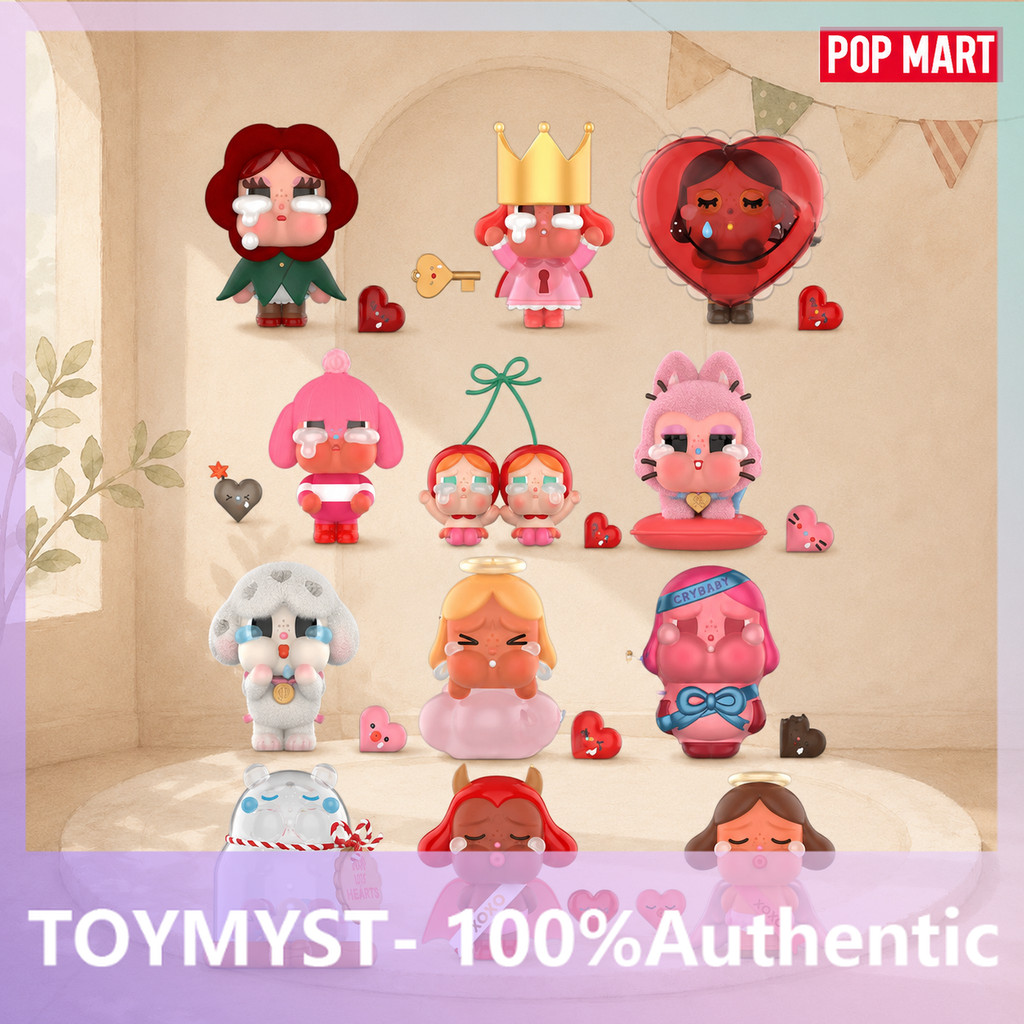 POPMART CRYBABY God of Eros Series Mystery Box เล่นอินเทรนด์ของแท้