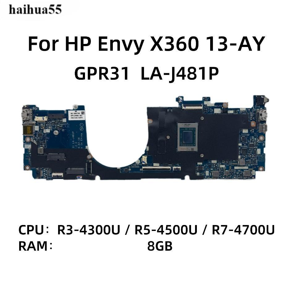 HP/HP Envy X360 13-AY เมนบอร์ด LA-J481P L94489-601 L94490-601