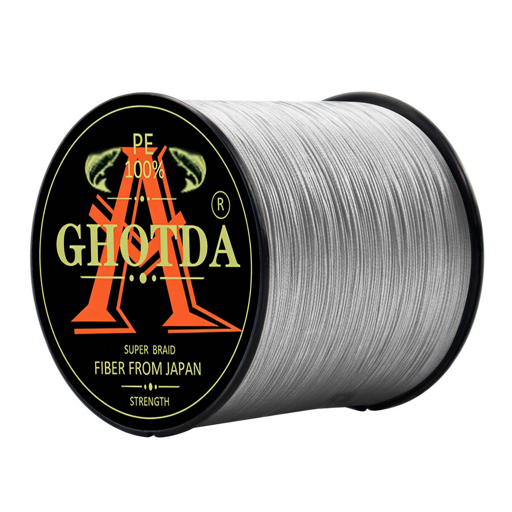 GHOTDA 500M 4X สายตกปลาแบบถัก PE สายล่อ PE 100% สําหรับอุปกรณ์ตกปลา