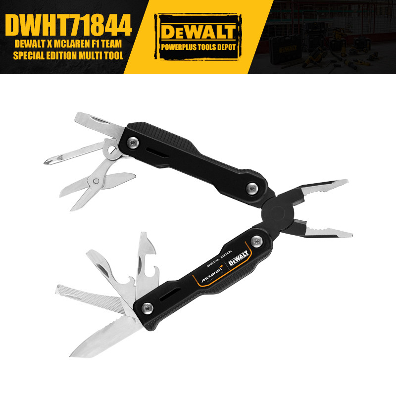 DWHT71844 DEWALT x McLaren F1 Team Special Edition Multi Tool