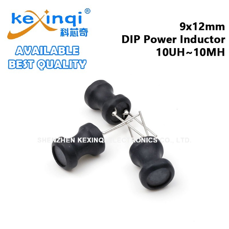 (5 ชิ้น) 9x12 มม.DIP Power Inductor 10UH 22UH 33UH 47UH 68UH 100UH 150UH 220UH 330UH 470UH 680UH 1MH