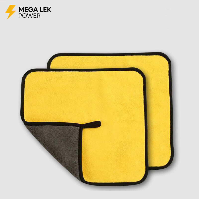ผ้าไมโครไฟเบอร์ สำหรับเช็ดรถอเนกประสงค์ ขนาด 30x30cm
