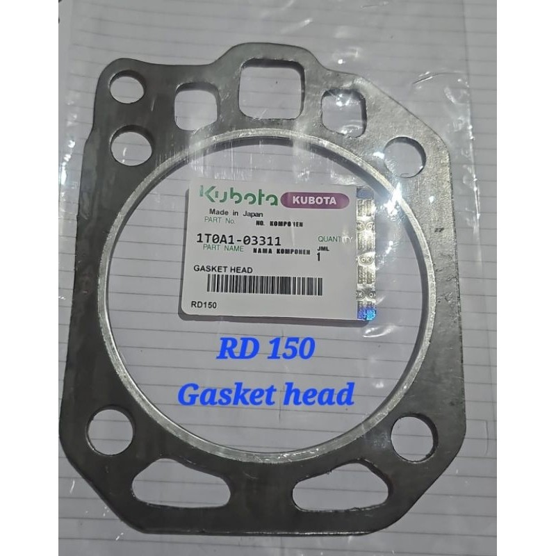 ปะเก็นหัวคูโบต้า RD150