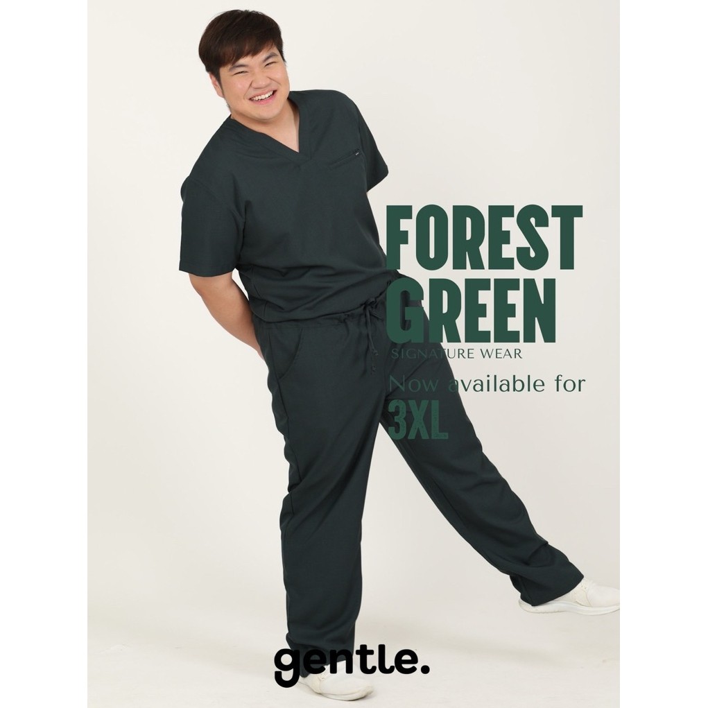 ลดล้างสต็อก ชุดสครับสี Forest Green คละไซส์ได้ ไม่มีบริการปักชื่อ