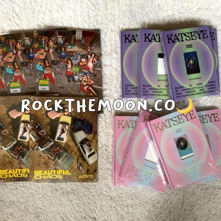 KATSEYE BEAUTIFUL CHAOS & SIS SOFT IS STRONG ALBUM