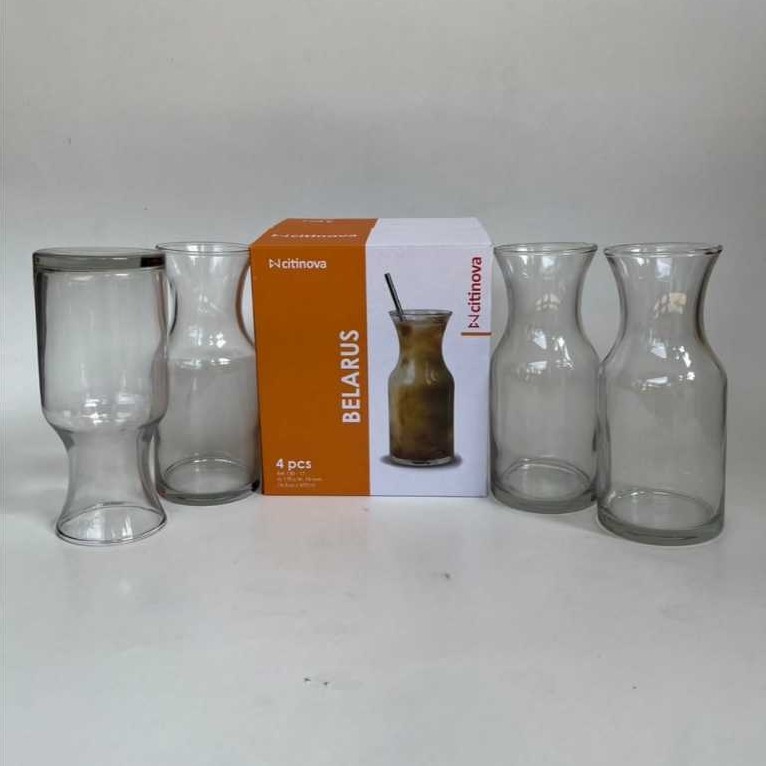[1 ชิ้น] CITINOVA Glass Series – แก้วน้ําผลไม้ ชารส & เครื่องดื่มน้ําอัดลมสไตล์ Mocca | MILANO MILAN