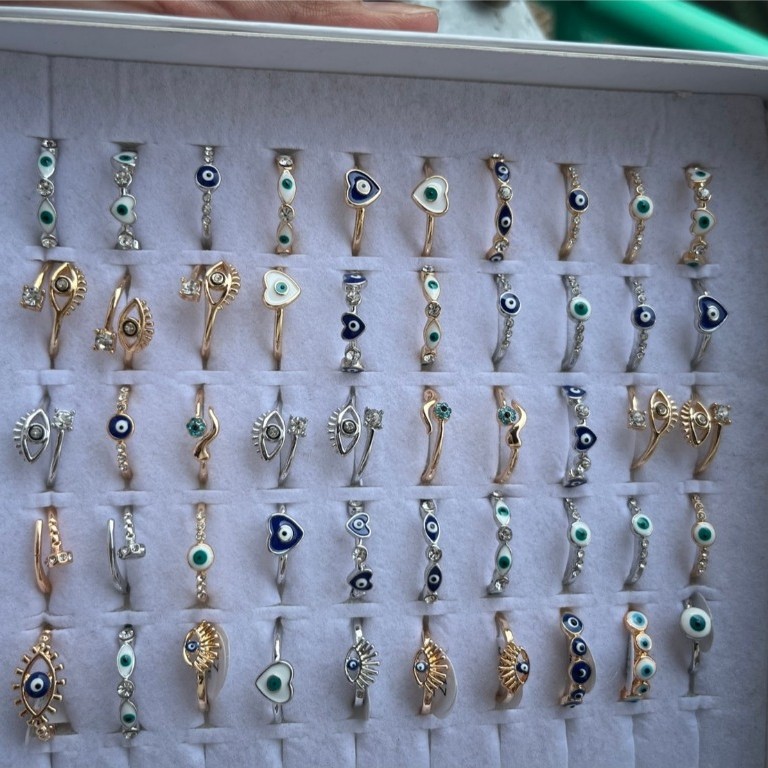 แหวน devil eye  แบบสุ่ม ราคาพิเศษ 49 บาท  ฟรีไซส์