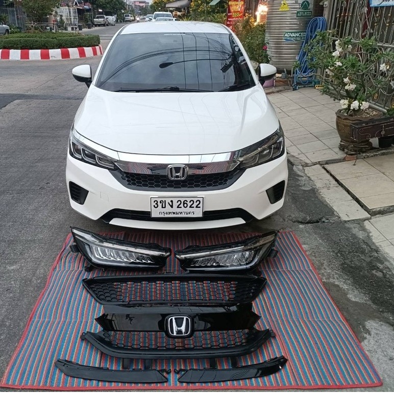 ไฟหน้า+ชุดกระจัง+ช่องลมCity Rs ปี2019-2022 ของแท้