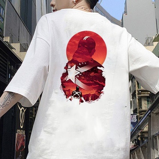 เสื้อยืดซูเปอร์ฮีโร่ญี่ปุ่น Bst2431 คอกลม Unisex