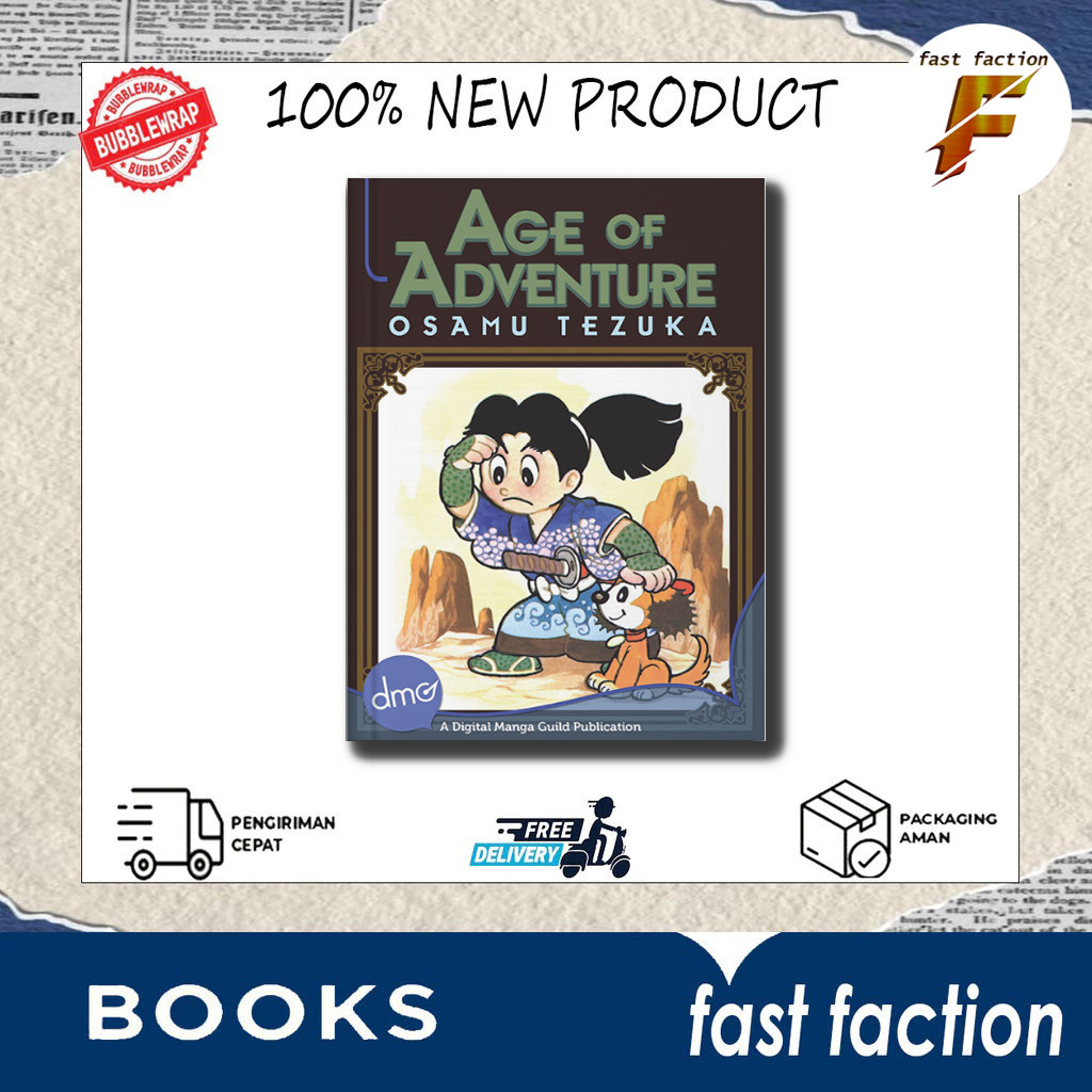 การ์ตูนมังงะ: Age of Adventure - Osamu Tezuka
