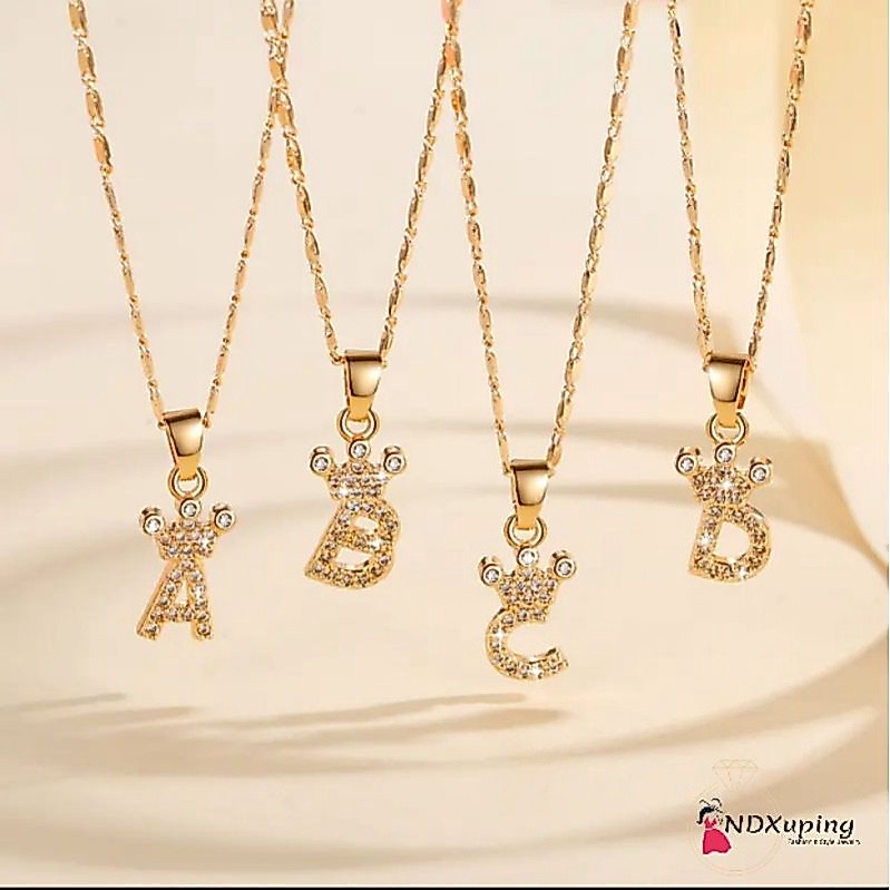 Xuping Permata N Jewelry สร้อยคอตัวอักษรสําหรับผู้ใหญ่03112202