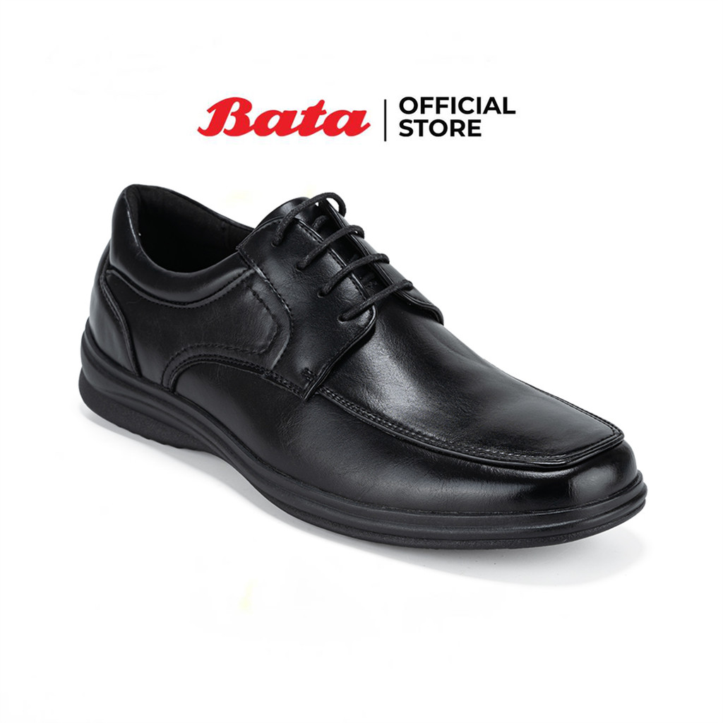 Bata บาจา รองเท้าคัทชู ใส่ทำงาน ทางการ พิธีการ สำหรับผู้ชาย สีดำ รหัส 8316130