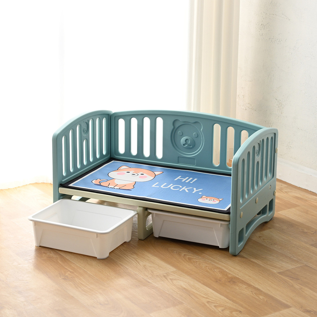 Kennel Four Seasons Universal Dog Bed Small Dog Pet Bed Summer Dog Bed Outdoor Puppy Teddy Luxury So