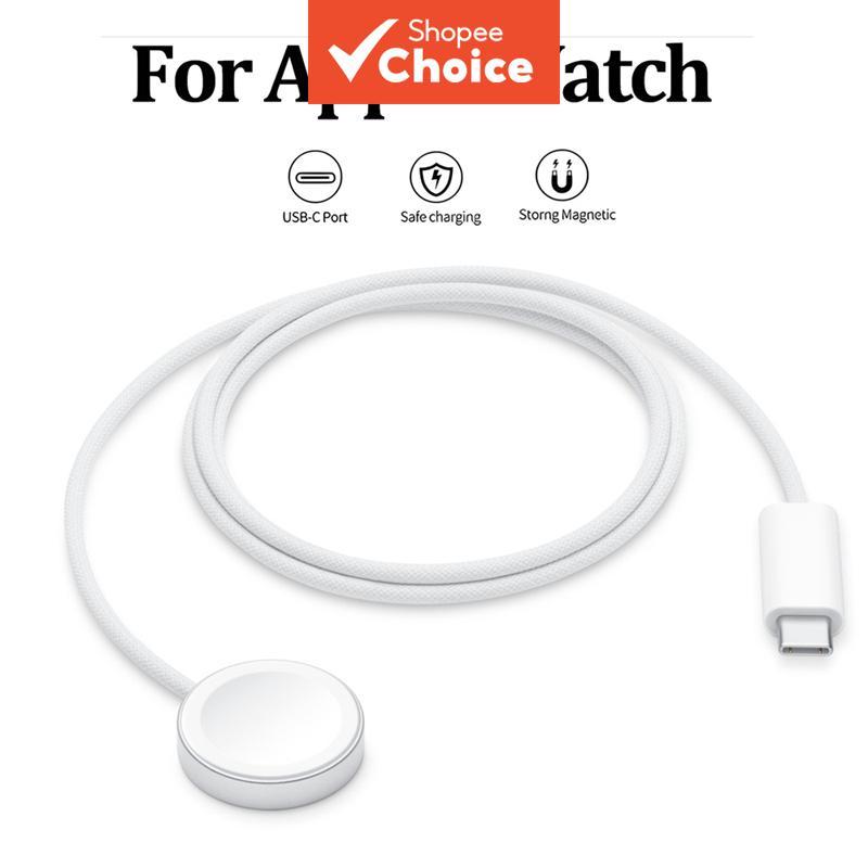 เครื่องชาร์จไร้สายแม่เหล็ก USB C ชาร์จเร็ว สําหรับ Apple Watch SE/SE 2 Ultra และ Type-C สายชาร์จสําหรับ iWatch Series 2/3/4/5/6/7/8