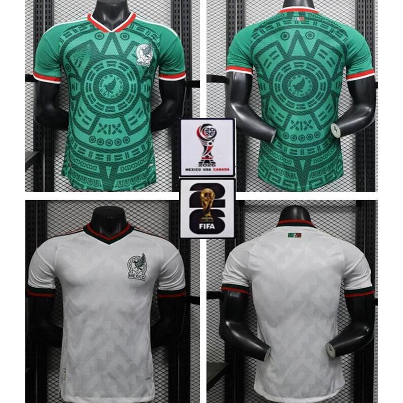 Player Version  Mexico 26/27 Home & Away Player Version Short-Sleeve Mens Football Jersey,