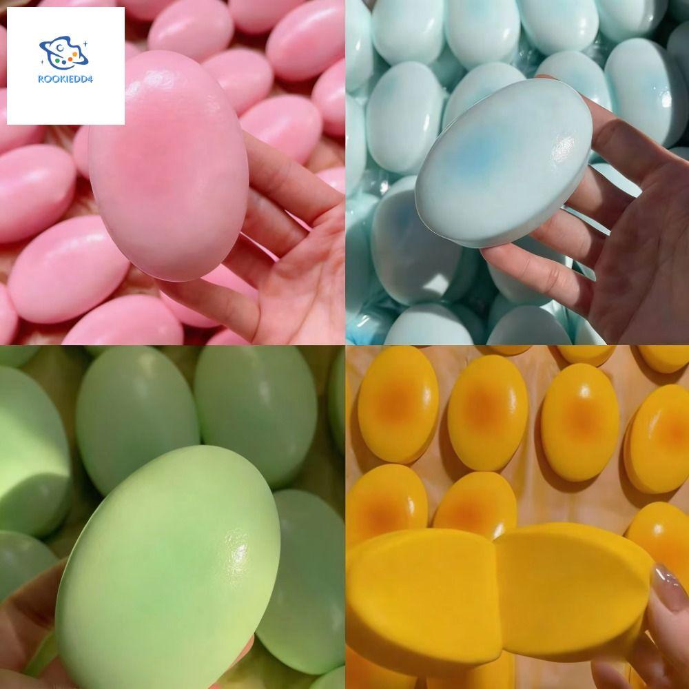 ROOKIEDD4 Squishy ชีสของเล่น, มือผ่อนคลายจําลอง Squishy ขนมปัง, ของขวัญเด็กช้า Rising Pinch Anti-Anxiety Sensory Fidget เค้กเด็ก