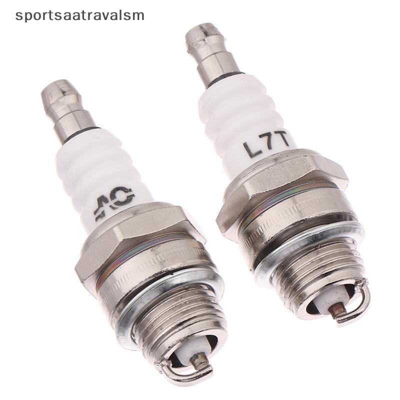 (GOOD) 1/2/5 ชิ้น Sparkle Plug Universal L6RTC L7RTC L8RTC L8RTF เครื่องยนต์ขนาดเล็กมาตรฐานเครื่องกํ